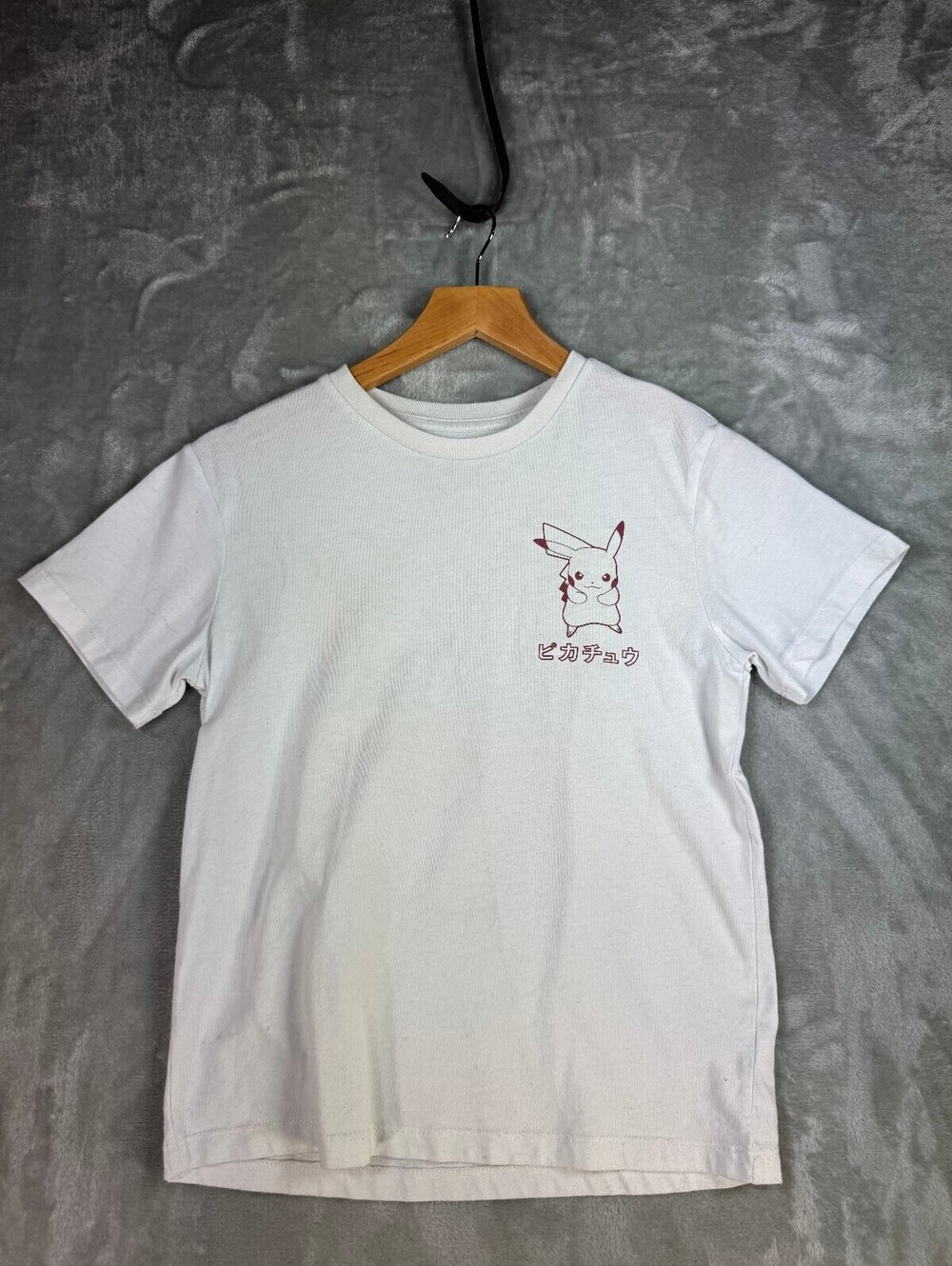 Pokémon Pikachu Graphic T-Shirt Child Size 8/Medium White